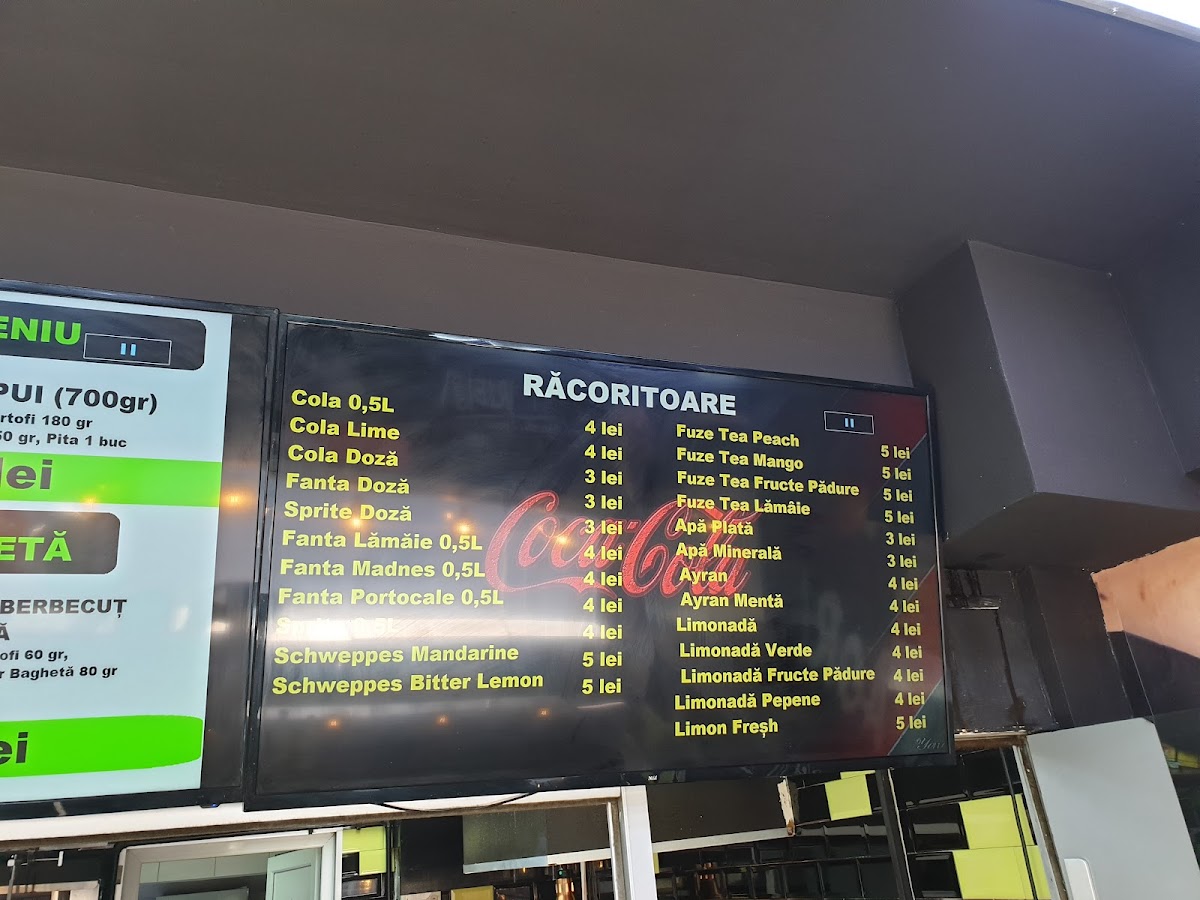 Menu Shaormeria Băneasa Aerogării-6